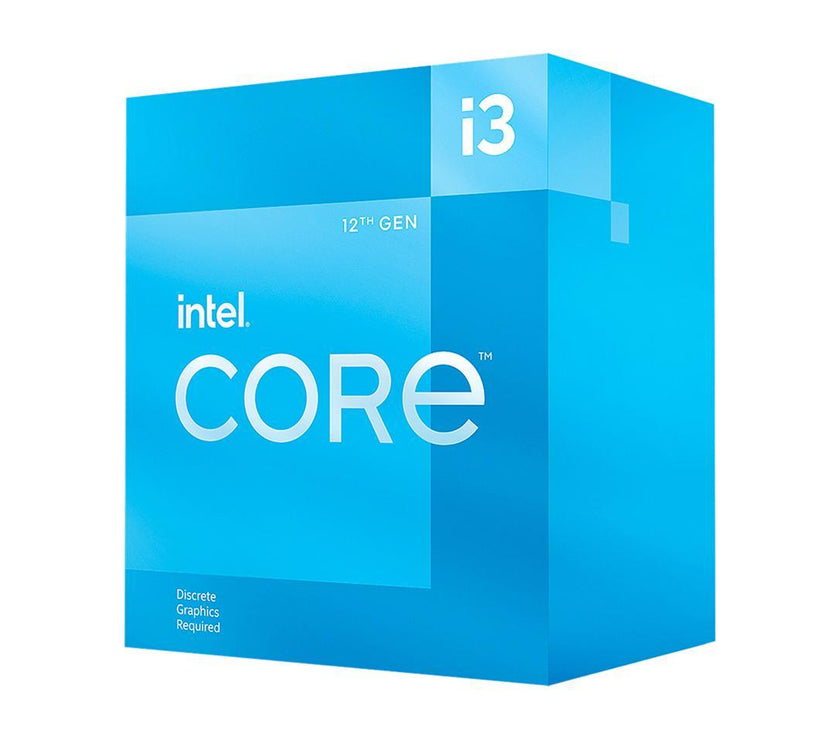 Intel Core i3-12100F - Core i3 12th Gen Alder Lake Quad-Core 3.3 GHz LGA 1700 58W Desktop Processor - BX8071512100F