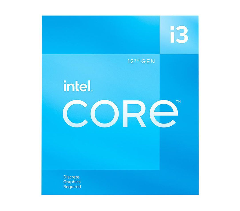 Intel Core i3-12100F - Core i3 12th Gen Alder Lake Quad-Core 3.3 GHz LGA 1700 58W Desktop Processor - BX8071512100F