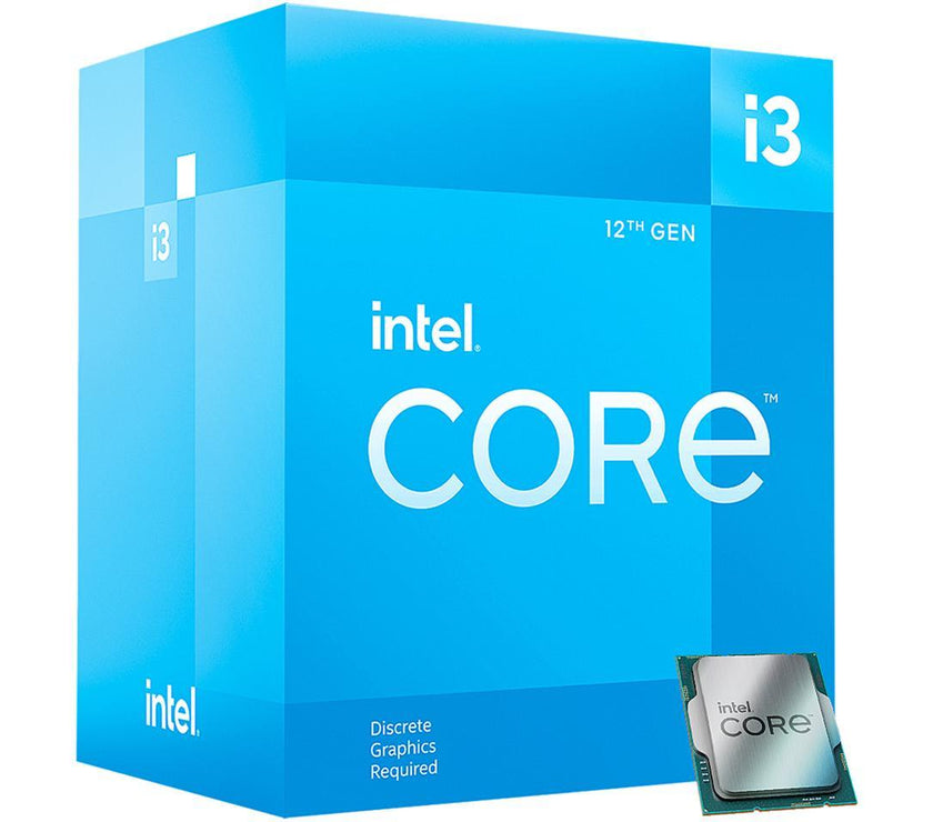 Intel Core i3-12100F - Core i3 12th Gen Alder Lake Quad-Core 3.3 GHz LGA 1700 58W Desktop Processor - BX8071512100F