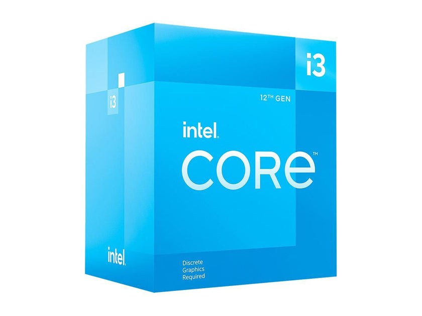 Intel Core i3-12100F - Core i3 12th Gen Alder Lake Quad-Core 3.3 GHz LGA 1700 58W Desktop Processor - BX8071512100F