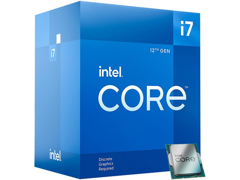 Intel Core i7-12700F - Core i7 12th Gen Alder Lake 12-Core (8P+4E) 2.1 GHz LGA 1700 65W Desktop Processor - BX8071512700F