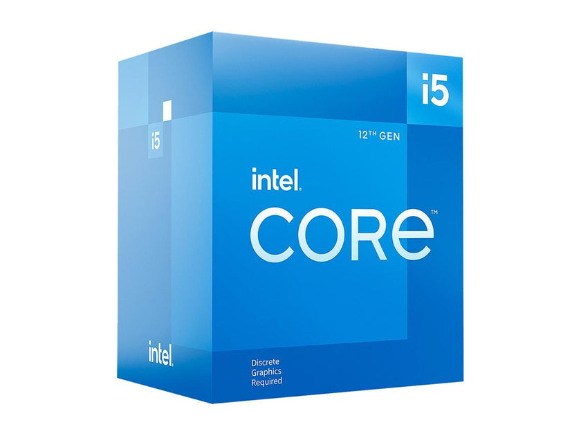 Intel Core i5-12400F - Core i5 12th Gen Alder Lake 6-Core 2.5 GHz LGA 1700 65W Desktop Processor - BX8071512400F