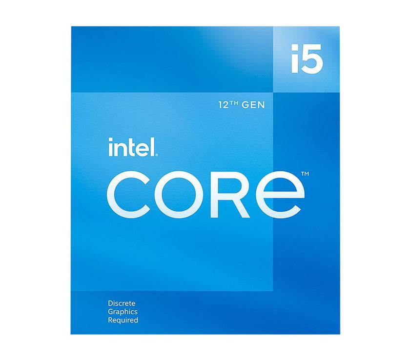 Intel Core i5-12400F - Core i5 12th Gen Alder Lake 6-Core 2.5 GHz LGA 1700 65W Desktop Processor - BX8071512400F