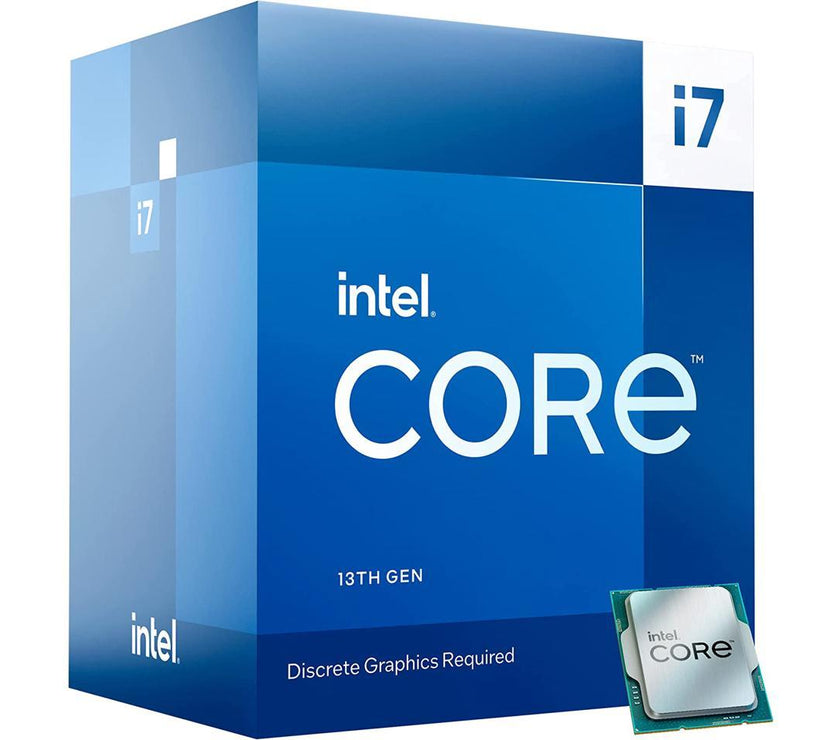 Intel Core i7-13700F Desktop Processor 16 cores (8 P-cores + 8 E-cores) 30MB Cache, up to 5.2 GHz - Box