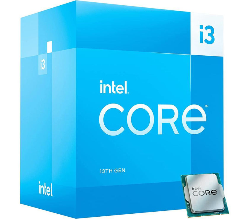 Intel Core i3-13100 Desktop Processor 4 cores (4 P-cores + 0 E-cores) 12MB Cache, up to 4.5 GHz - Box