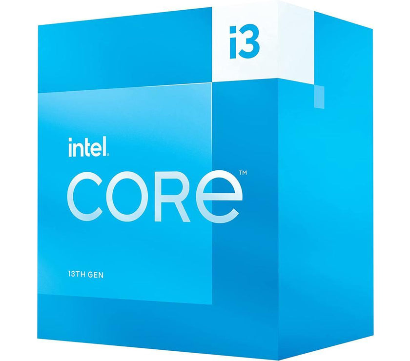 Intel Core i3-13100 Desktop Processor 4 cores (4 P-cores + 0 E-cores) 12MB Cache, up to 4.5 GHz - Box