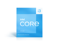 Intel Core i3-13100F Desktop Processor 4 cores (4 P-cores + 0 E-cores) 12MB Cache, up to 4.5 GHz - Box