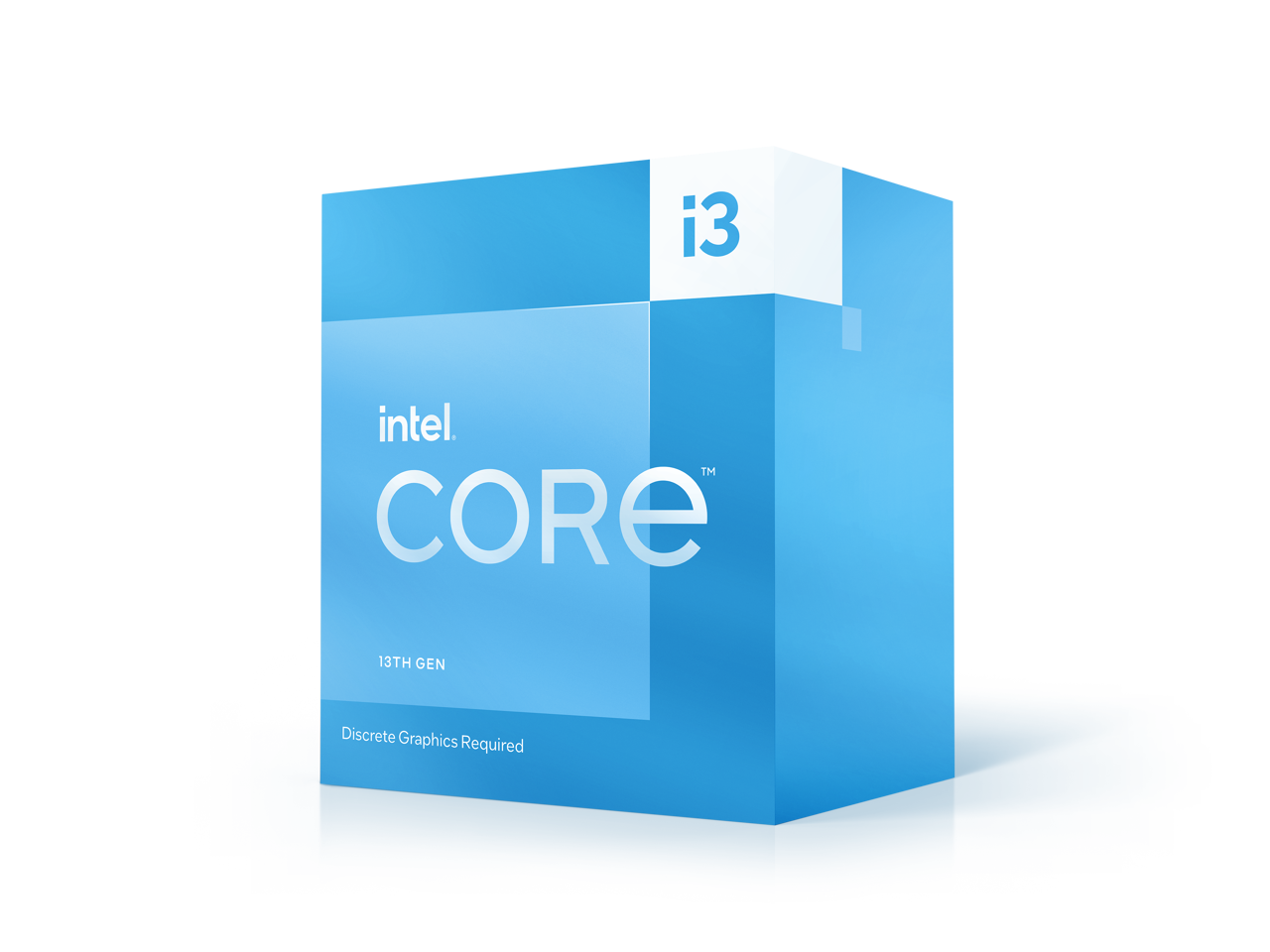 Intel Core i3-13100F Desktop Processor 4 cores (4 P-cores + 0 E-cores) 12MB Cache, up to 4.5 GHz - Box