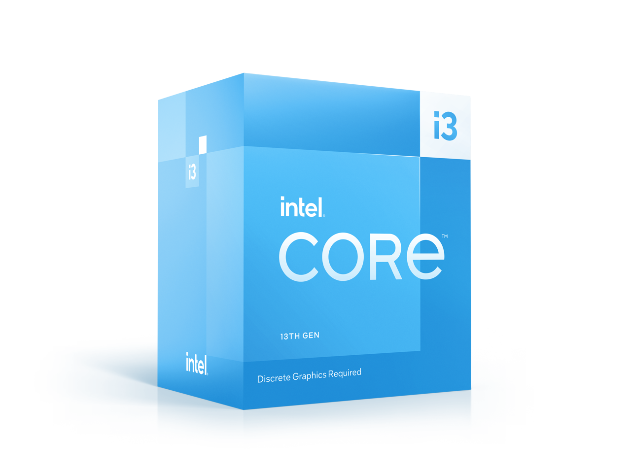 Intel Core i3-13100F Desktop Processor 4 cores (4 P-cores + 0 E-cores) 12MB Cache, up to 4.5 GHz - Box