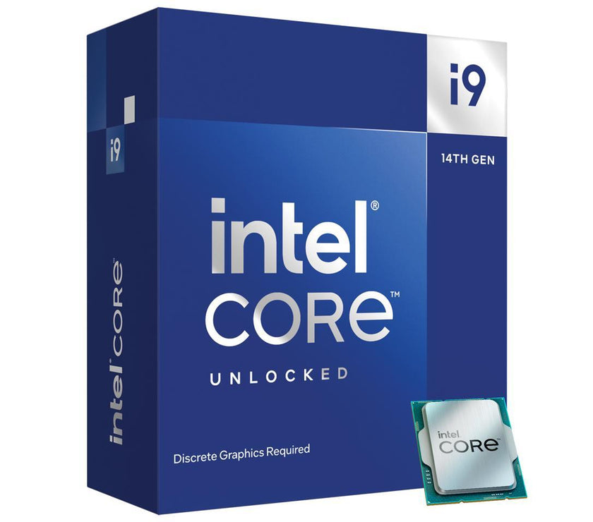 Intel Core i9-14900KF - Core i9 14th Gen 24-Core (8P+16E) LGA 1700 125W None Integrated Graphics Processor - Boxed - BX8071514900KF