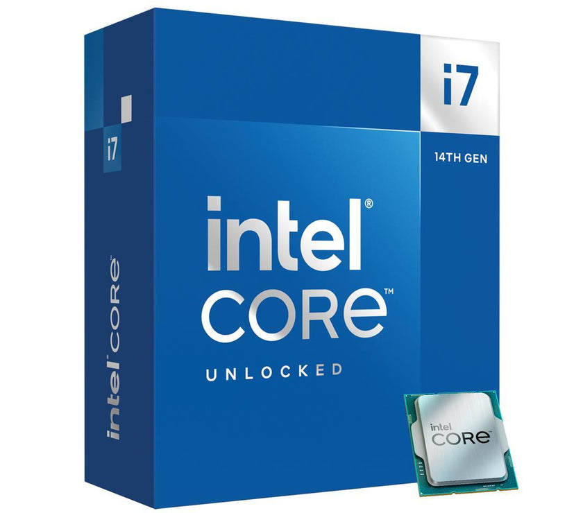 Intel Core i7-14700K - Core i7 14th Gen 20-Core (8P+12E) LGA 1700 125W Intel UHD Graphics 770 Processor - Boxed - BX8071514700K