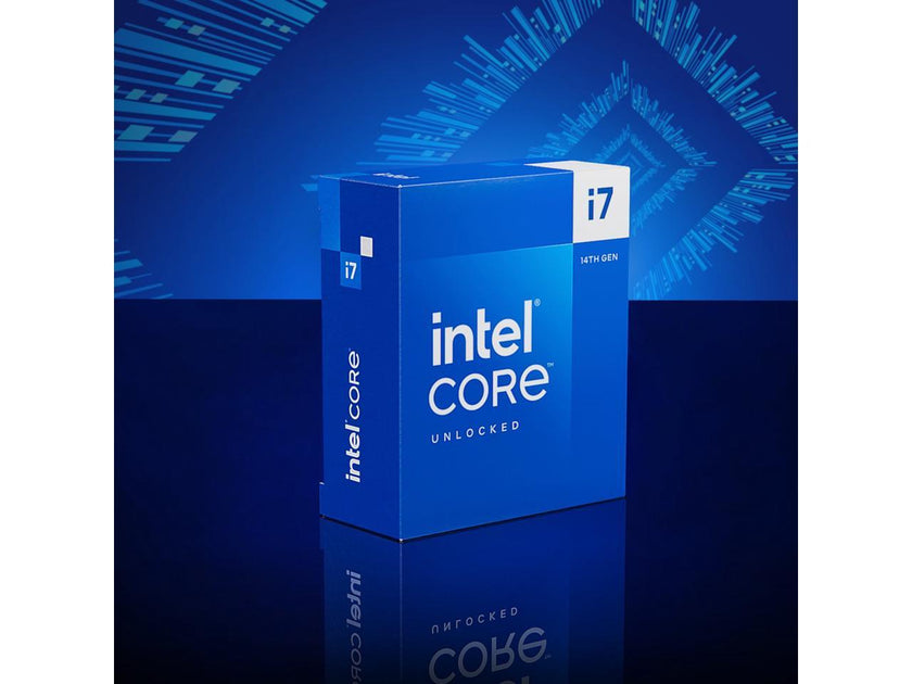 Intel Core i7-14700K - Core i7 14th Gen 20-Core (8P+12E) LGA 1700 125W Intel UHD Graphics 770 Processor - Boxed - BX8071514700K