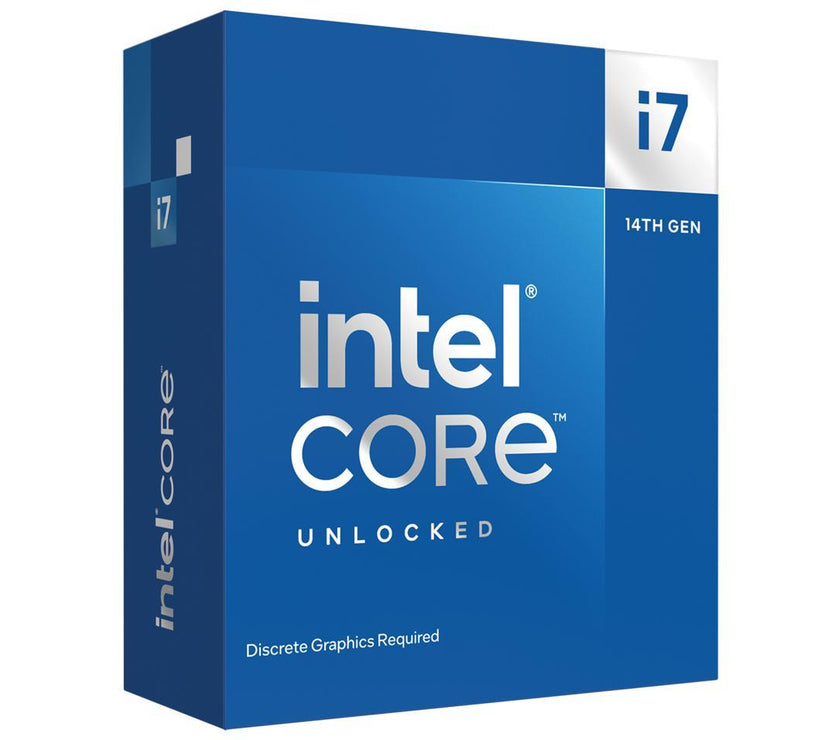 Intel Core i7-14700KF - Core i7 14th Gen 20-Core (8P+12E) LGA 1700 125W None Integrated Graphics Desktop Processor - Boxed - BX8071514700KF