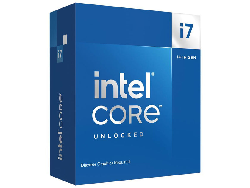 Intel Core i7-14700KF - Core i7 14th Gen 20-Core (8P+12E) LGA 1700 125W None Integrated Graphics Desktop Processor - Boxed - BX8071514700KF