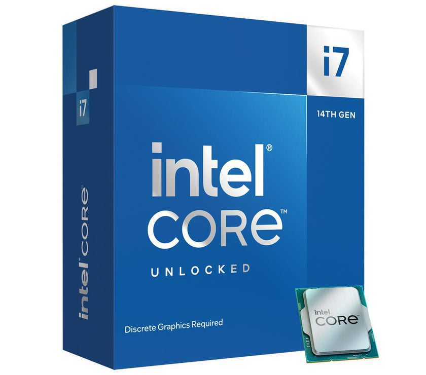 Intel Core i7-14700KF - Core i7 14th Gen 20-Core (8P+12E) LGA 1700 125W None Integrated Graphics Desktop Processor - Boxed - BX8071514700KF