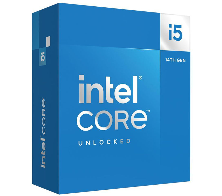 Intel Core i5-14600K - Core i5 14th Gen 14-Core (6P+8E) LGA 1700 125W Intel UHD Graphics 770 Processor - Boxed - BX8071514600K