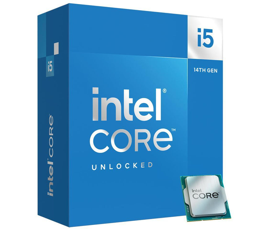 Intel Core i5-14600K - Core i5 14th Gen 14-Core (6P+8E) LGA 1700 125W Intel UHD Graphics 770 Processor - Boxed - BX8071514600K