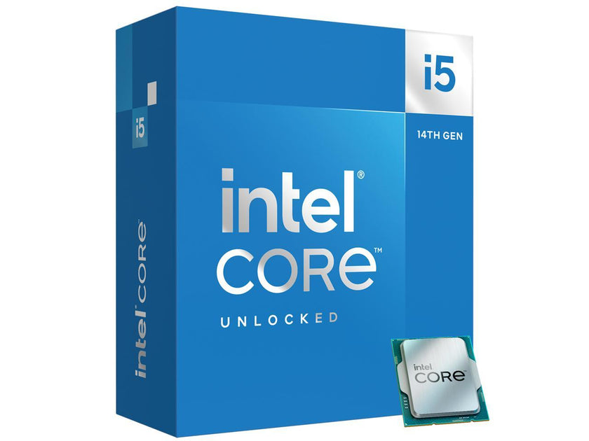 Intel Core i5-14600K - Core i5 14th Gen 14-Core (6P+8E) LGA 1700 125W Intel UHD Graphics 770 Processor - Boxed - BX8071514600K