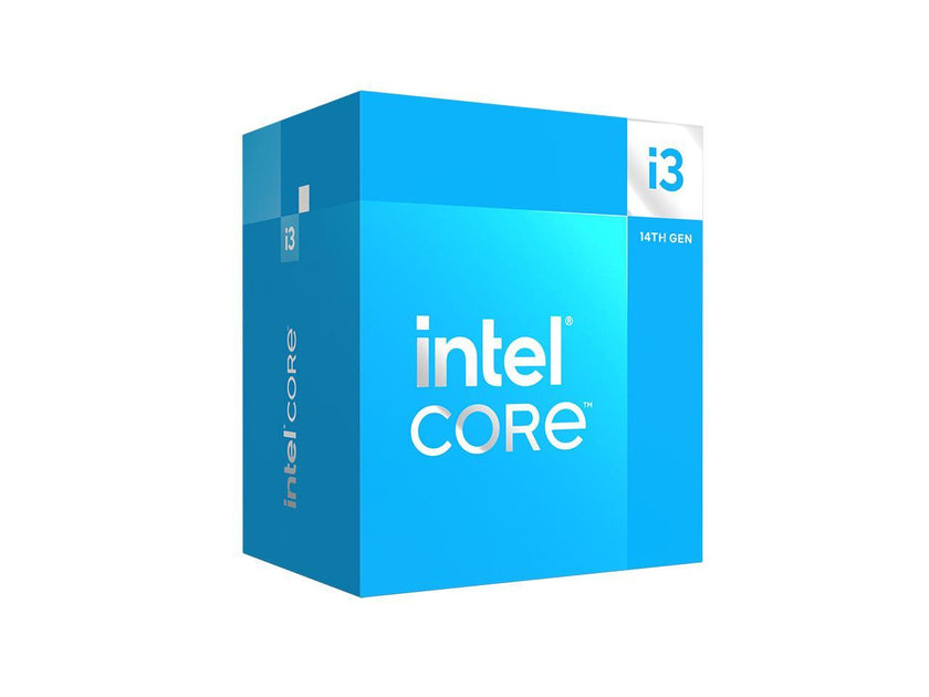 Intel Core i3-14100 - Core i3 14th Gen Raptor Lake 4-Core (4P+0E) LGA 1700 60W Intel UHD Graphics 730 Processor - BX8071514100