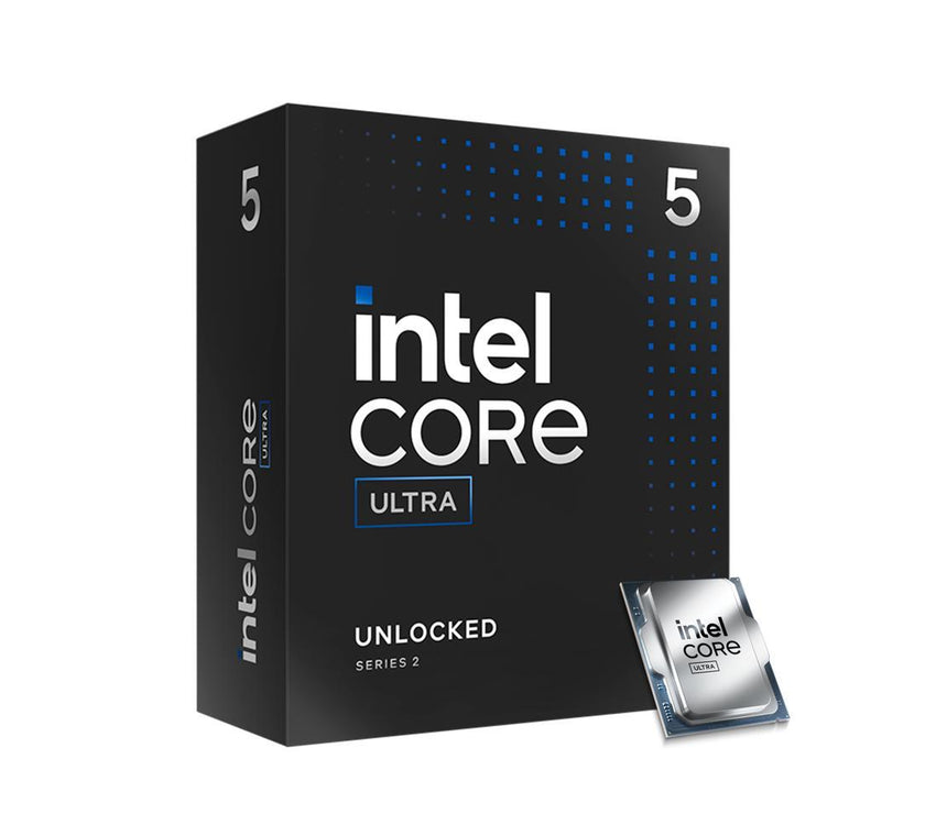 Intel Core Ultra 5 245K - Core Ultra 5 (Series 2) Arrow Lake 14-Core (6P+8E), LGA 1851, 125W Desktop Processor - BX80768245K