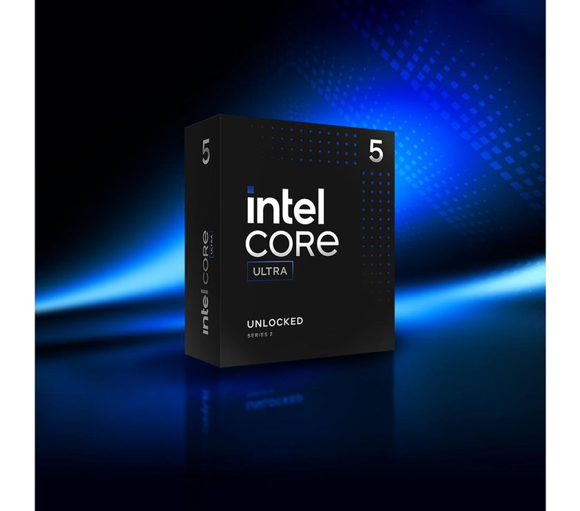 Intel Core Ultra 5 245K - Core Ultra 5 (Series 2) Arrow Lake 14-Core (6P+8E), LGA 1851, 125W Desktop Processor - BX80768245K