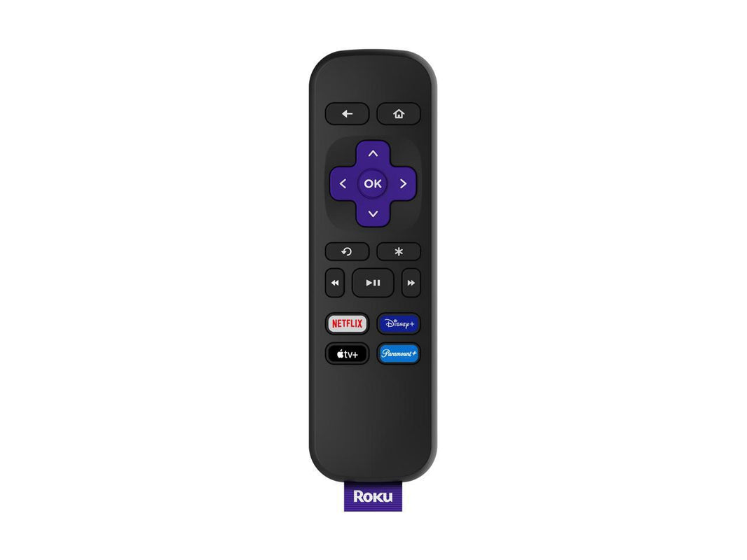 Roku Express Streaming Media Player with Standard Remote (no TV controls)