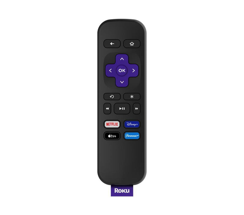 Roku Express Streaming Media Player with Standard Remote (no TV controls)