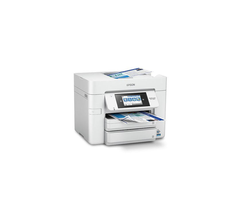 Epson WorkForce Pro WF-C4810 Inkjet Multifunction Printer - Color - Copier/Fax/Printer/Scanner - Automatic Duplex Print - Color Scanner - 1200 dpi Optical Scan - Color Fax - Wireless LAN - For ...