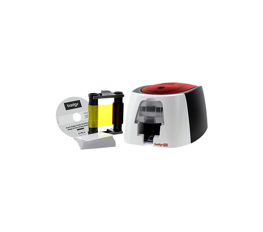 EVOLIS BADGY100 COLOR ID CARD PRINTER