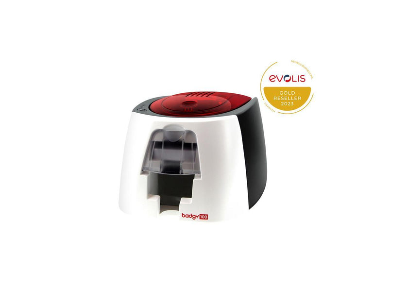 EVOLIS BADGY100 COLOR ID CARD PRINTER