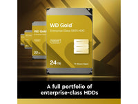 WD Gold 2TB Enterprise Class Hard Disk Drive - 7200 RPM Class SATA 6Gb/s 128MB Cache 3.5 Inch - WD2005FBYZ