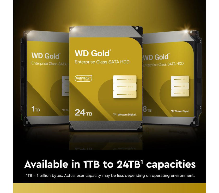 WD Gold 2TB Enterprise Class Hard Disk Drive - 7200 RPM Class SATA 6Gb/s 128MB Cache 3.5 Inch - WD2005FBYZ