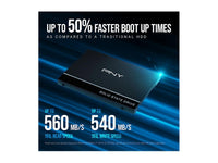 PNY CS900 500GB 2.5" SATA III INTERNAL Solid State Drive (SSD) - SSD7CS900-500-RB