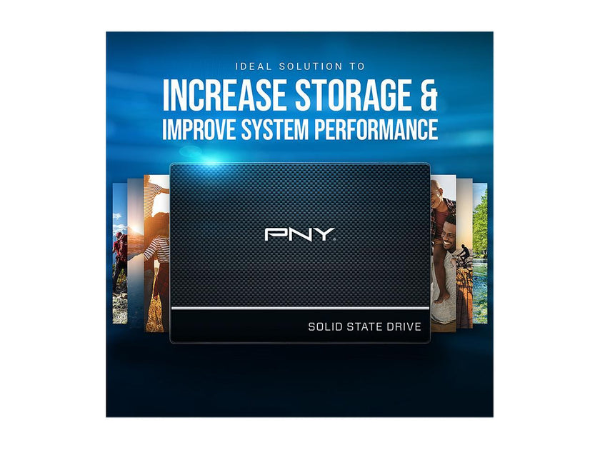 PNY CS900 500GB 2.5" SATA III INTERNAL Solid State Drive (SSD) - SSD7CS900-500-RB