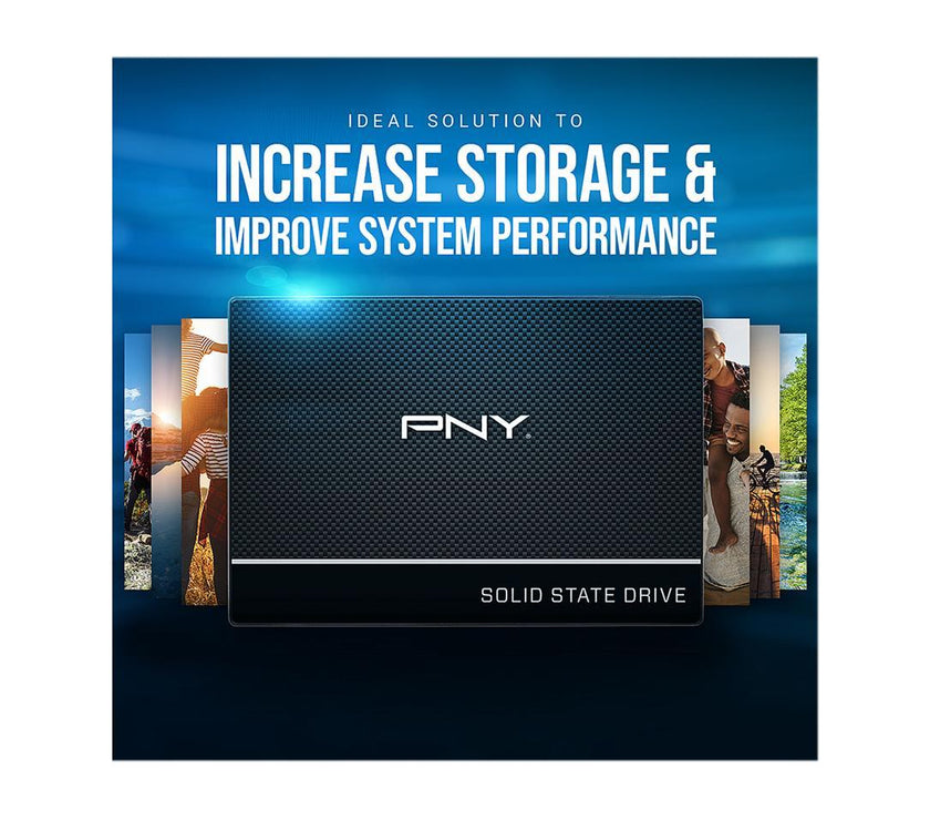 PNY CS900 500GB 2.5" SATA III INTERNAL Solid State Drive (SSD) - SSD7CS900-500-RB