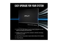 PNY CS900 500GB 2.5" SATA III INTERNAL Solid State Drive (SSD) - SSD7CS900-500-RB