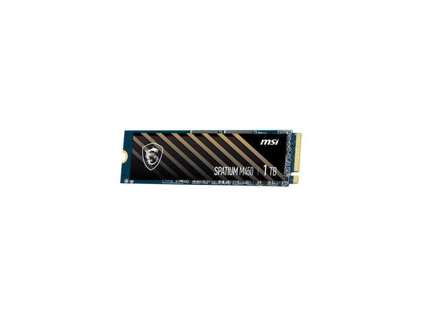 MSI SPATIUM M450 M.2 2280 1TB PCI-Express 4.0 x4, NVMe 1.4 3D NAND Internal Solid State Drive (SSD)