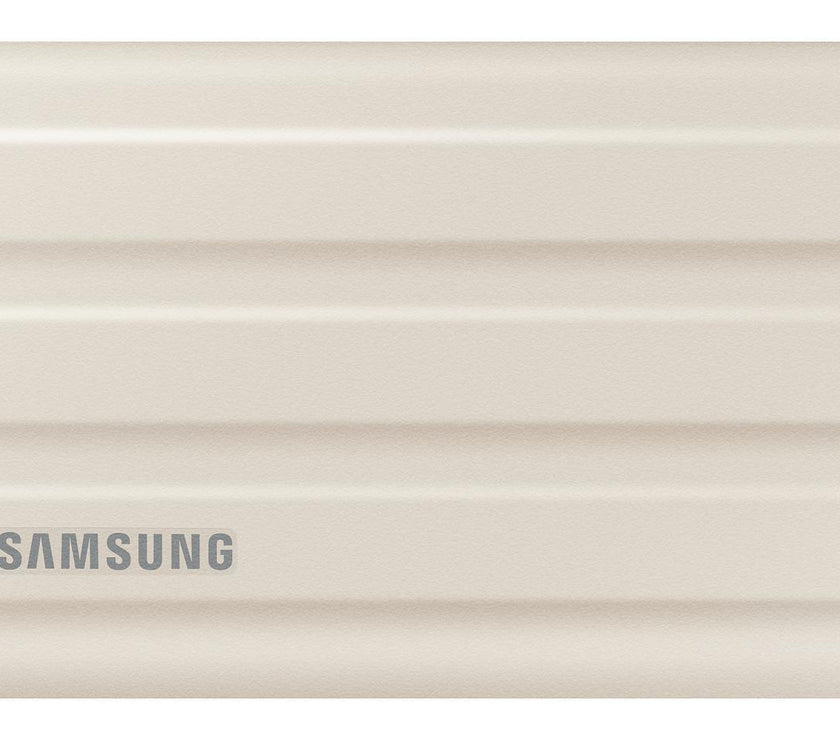 SAMSUNG T7 Shield Portable External Solid State Drive USB 3.2 1TB , IP65 Water Resistant, Compatible with PC / Mac / Android / Gaming Consoles (MUPE1T0K/AM), Beige