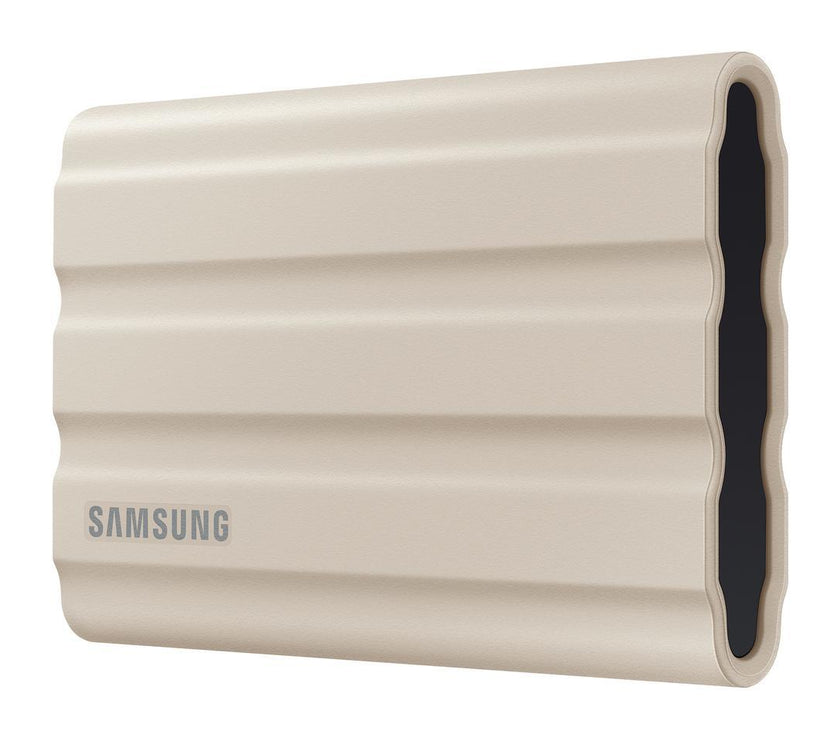 SAMSUNG T7 Shield Portable External Solid State Drive USB 3.2 1TB , IP65 Water Resistant, Compatible with PC / Mac / Android / Gaming Consoles (MUPE1T0K/AM), Beige