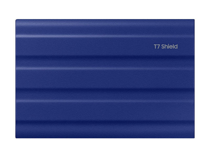 SAMSUNG T7 Shield 1TB, Portable SSD, up to 1050MB/s, USB 3.2 Gen2, Rugged, IP65 Rated, for Photographers, Content Creators and Gaming , External Solid State Drive (MU-PE1T0R/AM, 2022), Blue