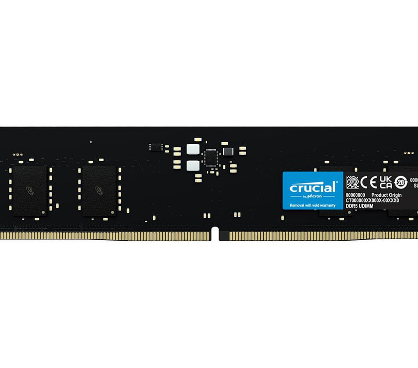 Crucial 32GB 288-Pin PC RAM DDR5 4800 (PC5 38400) Desktop Memory Model CT32G48C40U5