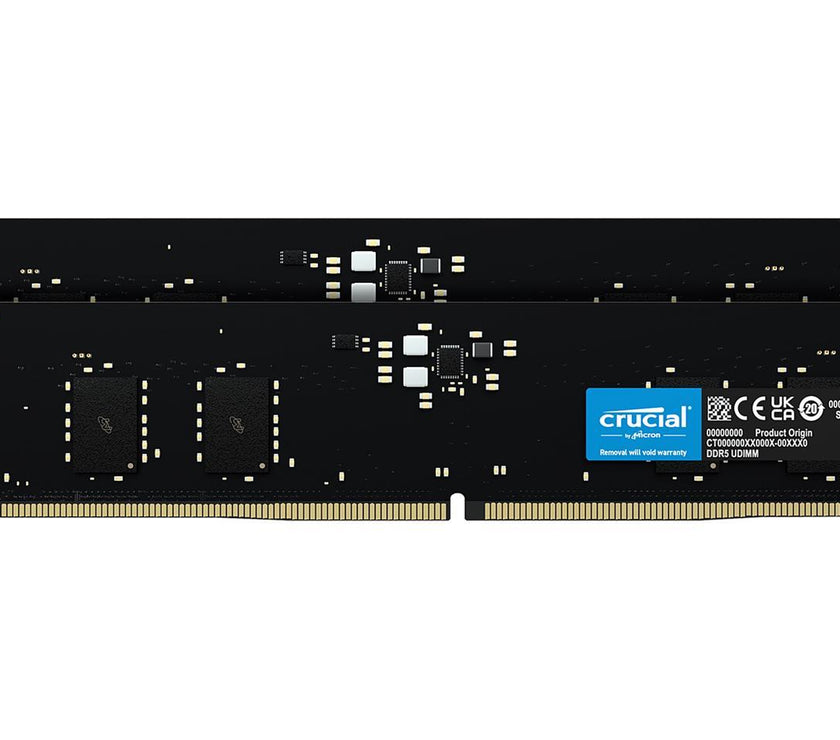 Crucial 32GB (2 x 16GB) 288-Pin PC RAM DDR5 5200 (PC5 41600) Desktop Memory Model CT2K16G52C42U5