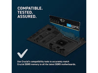 Crucial 32GB (2 x 16GB) DDR5 5600 (PC5 44800) Desktop Memory Model CT2K16G56C46U5