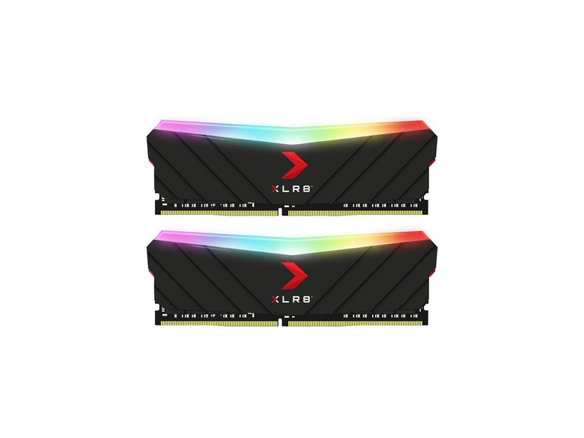 PNY XLR8 Gaming EPIC-X RGB 16GB (2 x 8GB) 288-Pin PC RAM DDR4 3200 (PC4 25600) Desktop Memory Model MD16GK2D4320016XRGB