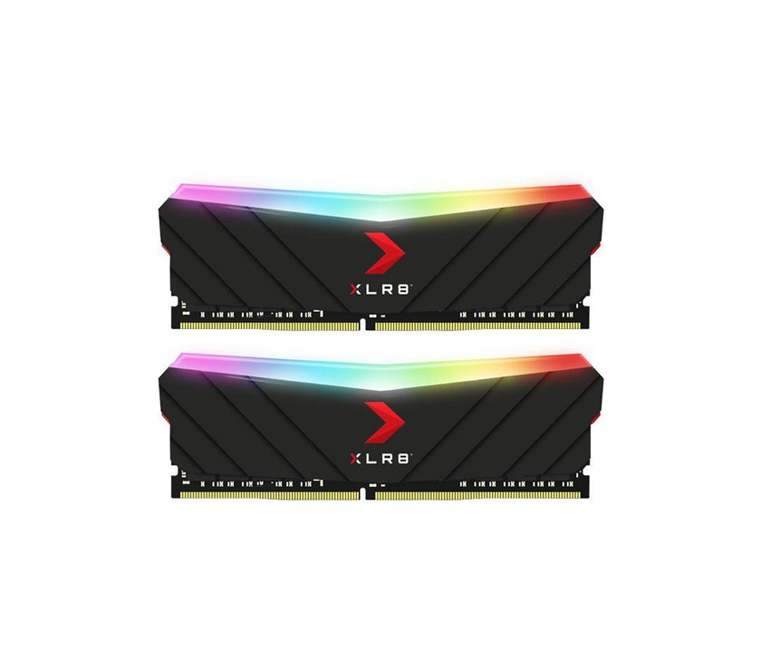 PNY XLR8 Gaming EPIC-X RGB 16GB (2 x 8GB) 288-Pin PC RAM DDR4 3200 (PC4 25600) Desktop Memory Model MD16GK2D4320016XRGB