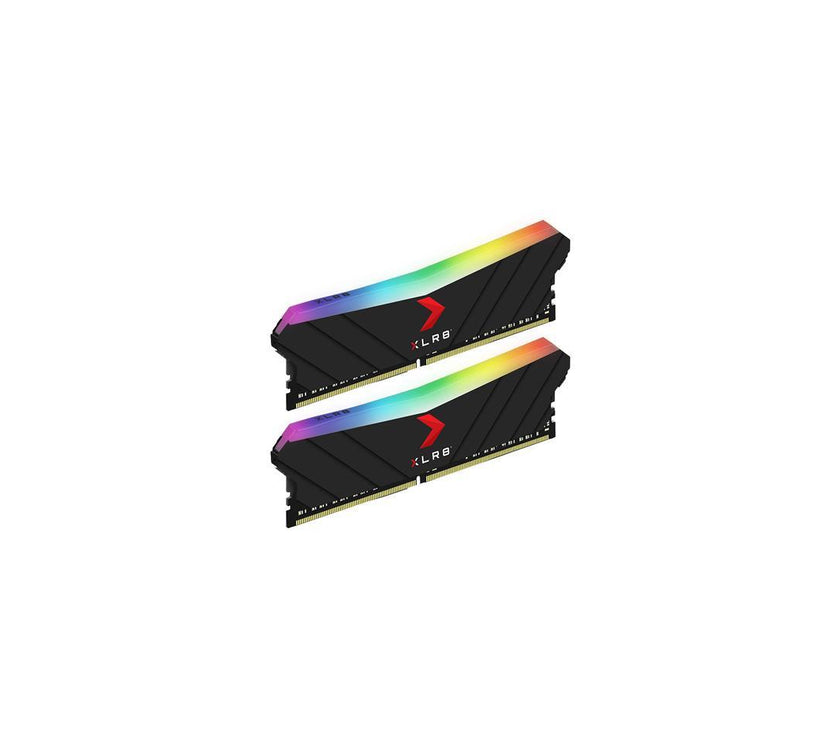 PNY XLR8 Gaming EPIC-X RGB 16GB (2 x 8GB) 288-Pin PC RAM DDR4 3200 (PC4 25600) Desktop Memory Model MD16GK2D4320016XRGB