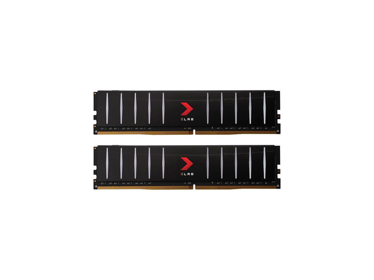 PNY XLR8 Low Profile 16GB (2 x 8GB) 288-Pin PC RAM DDR4 3200 (PC4 25600) Memory (Desktop Memory) Model MD32GK2D4320016LP