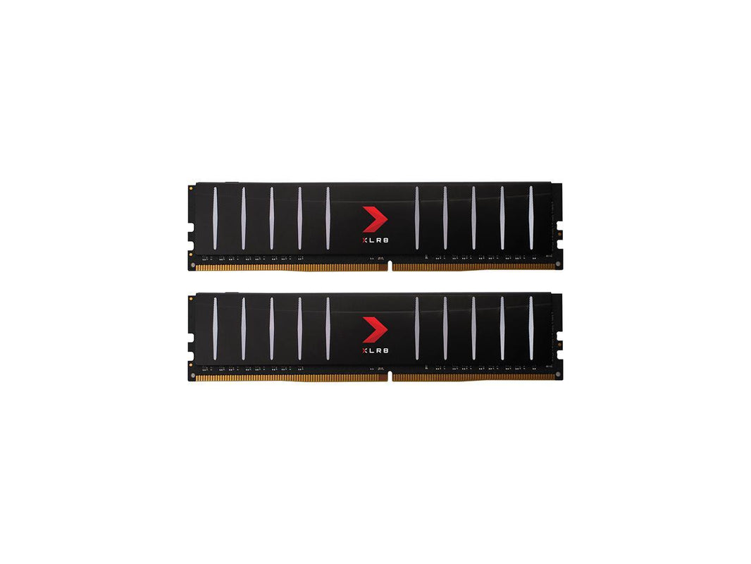 PNY XLR8 Low Profile 16GB (2 x 8GB) 288-Pin PC RAM DDR4 3200 (PC4 25600) Memory (Desktop Memory) Model MD32GK2D4320016LP