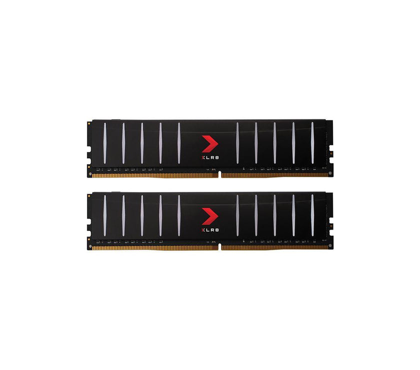 PNY XLR8 Low Profile 16GB (2 x 8GB) 288-Pin PC RAM DDR4 3200 (PC4 25600) Memory (Desktop Memory) Model MD32GK2D4320016LP