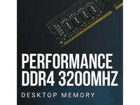 PNY 8GB DDR4 3200 (PC4 25600) Desktop Memory Model MD8GSD43200-TB